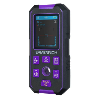 Детектор скрытой проводки Ermenrich Ping SM70, фиолетовый