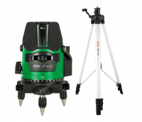 Комплект: лазерный уровень RGK LP-64G + штатив RGK LET-170